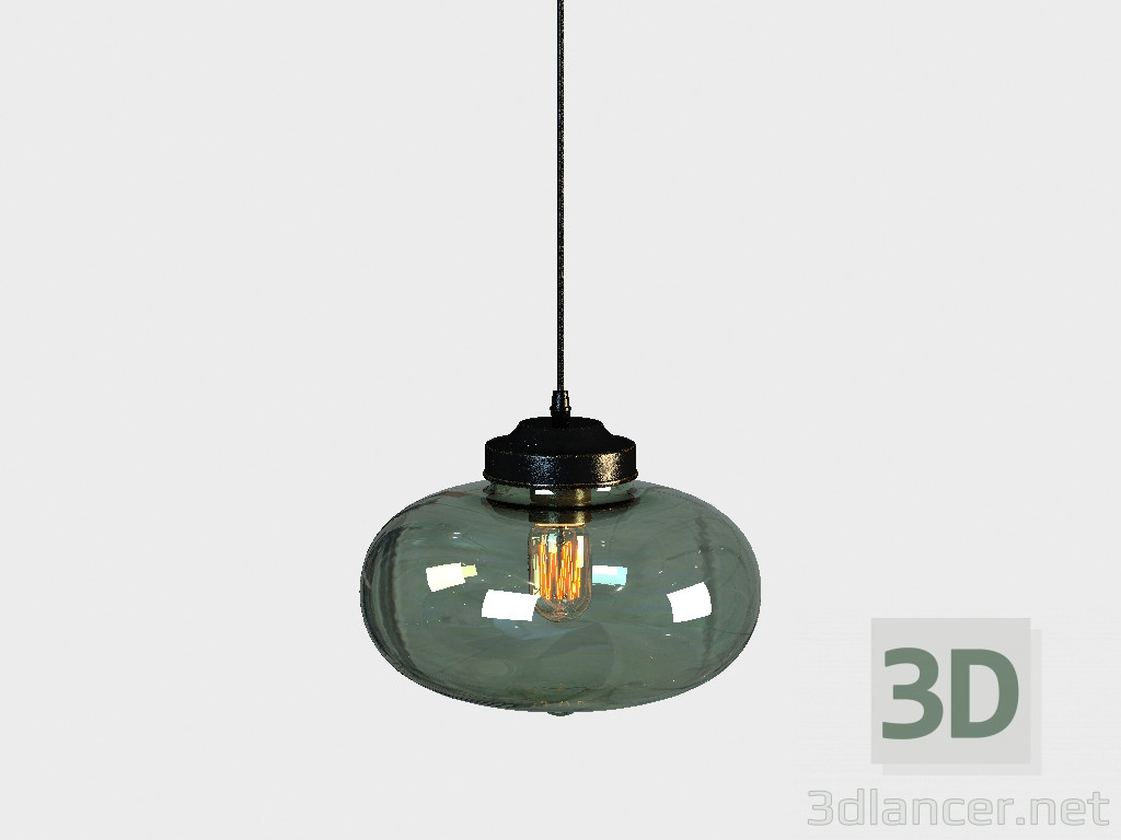 3d model Ceiling lighting fixture VIJAY GLASS CHANDELIER (CH089-1) - preview