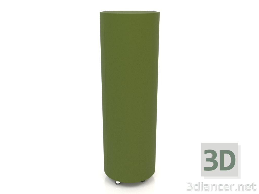 3 डी मॉडल पहियों पर कैबिनेट TM 09 (D=503х1560, हरा) - पूर्वावलोकन