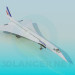 Modelo 3d Concorde - preview
