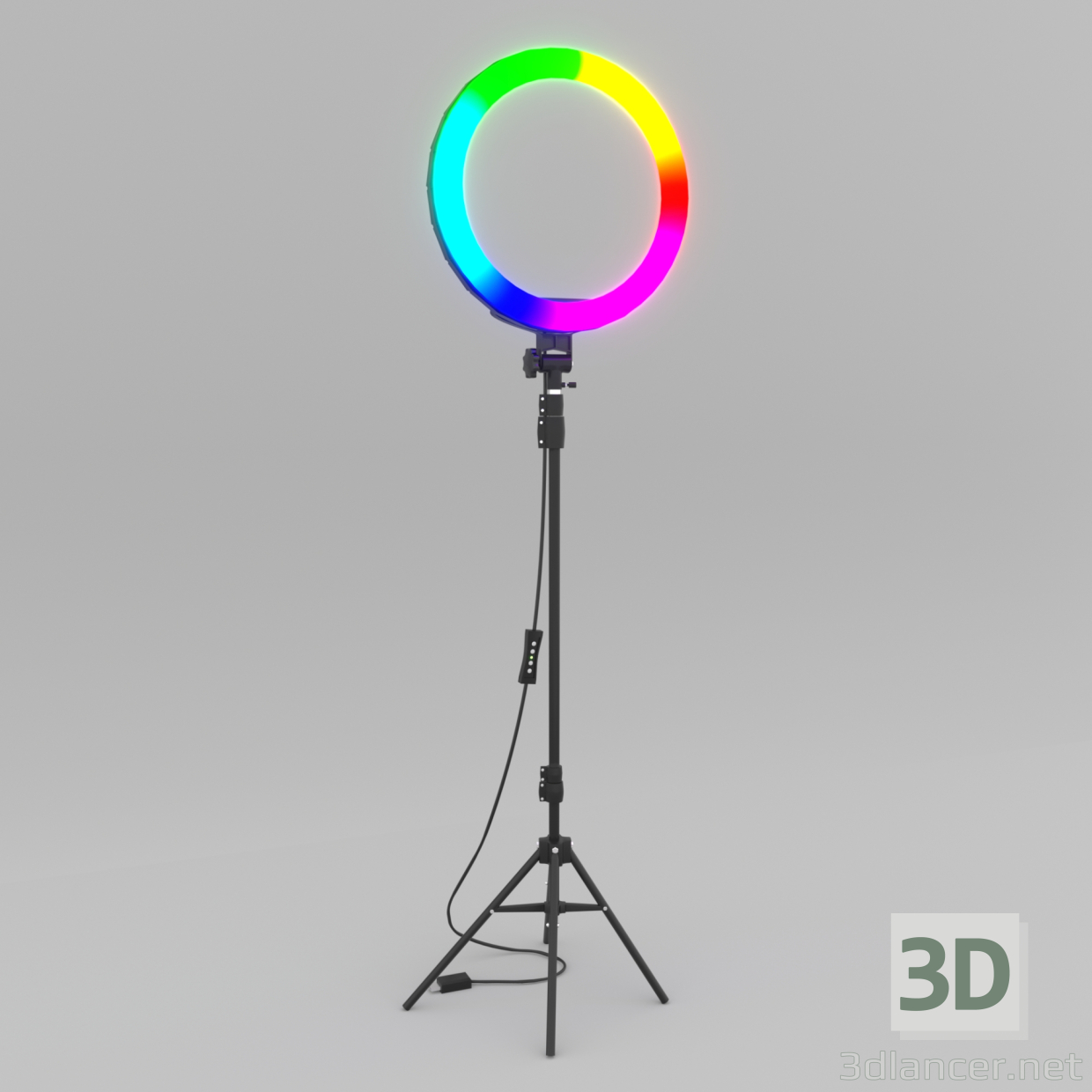Lámpara led 3D modelo Compro - render