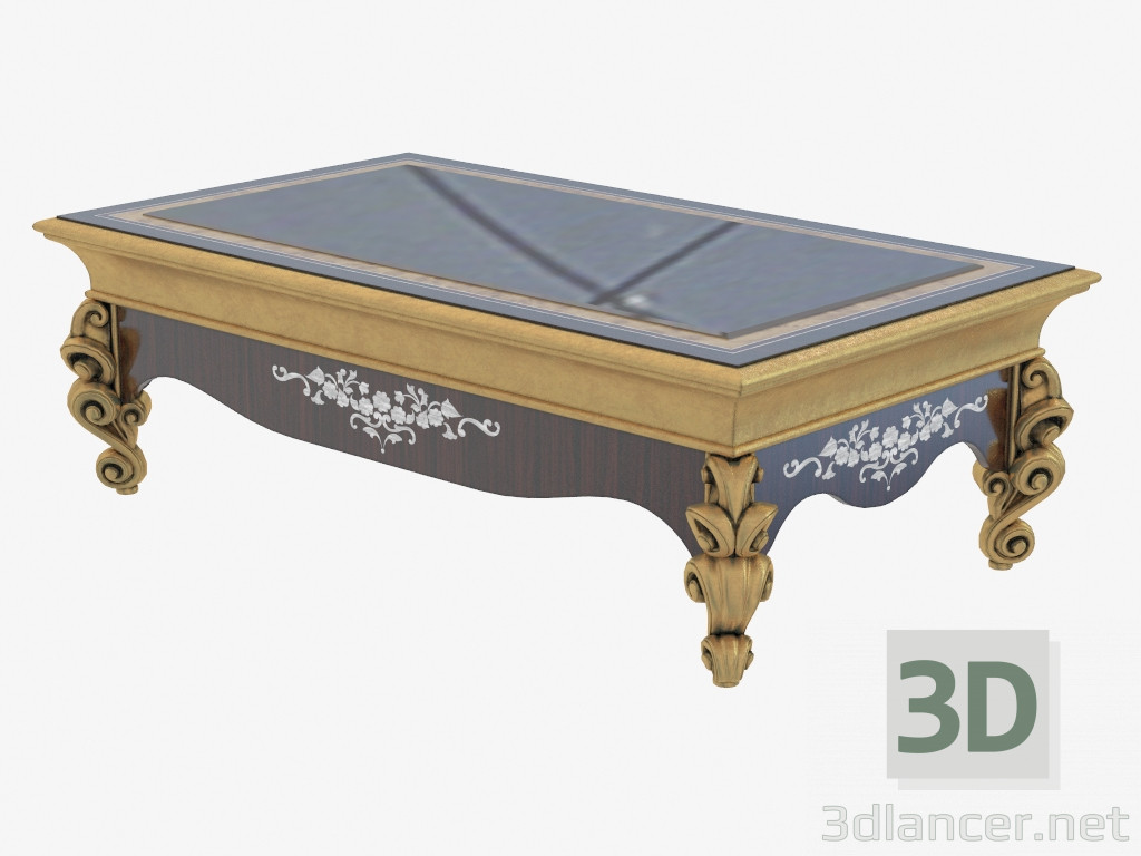 3 डी मॉडल क्लासिक कॉफी टेबल 525 - पूर्वावलोकन