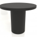 3D modeli Yemek masası DT 011 (D=900x750, ahşap siyah) - önizleme