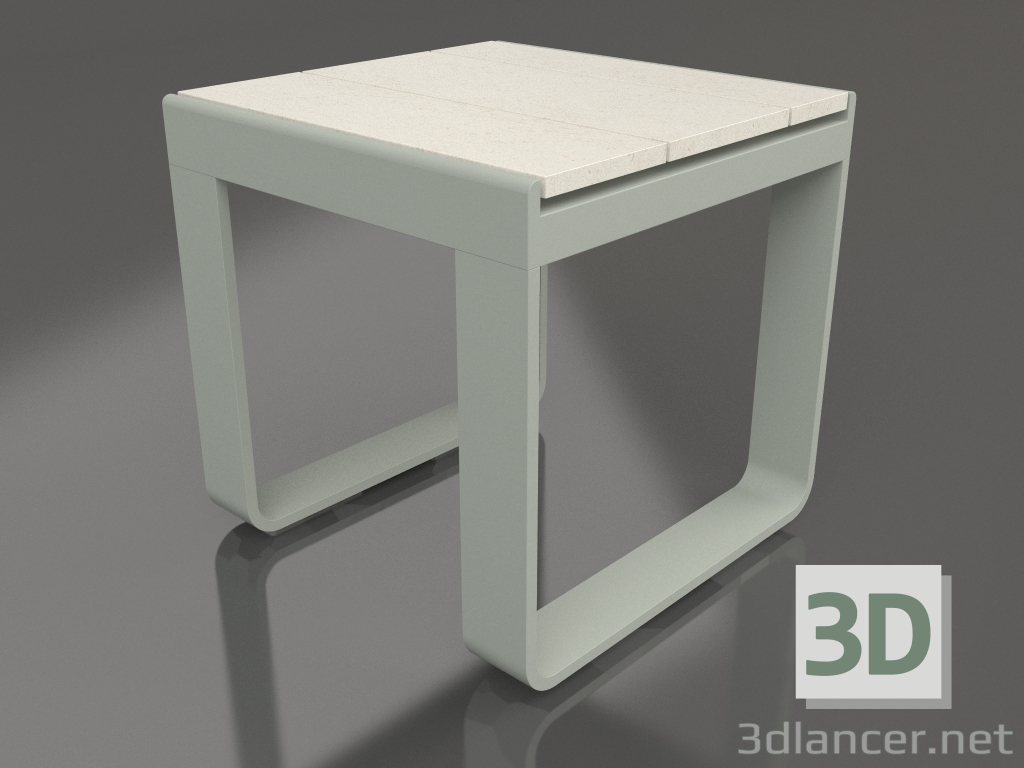 3d модель Кофейный столик 42 (DEKTON Danae, Cement grey) – превью