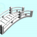 modello 3D Ponte - anteprima
