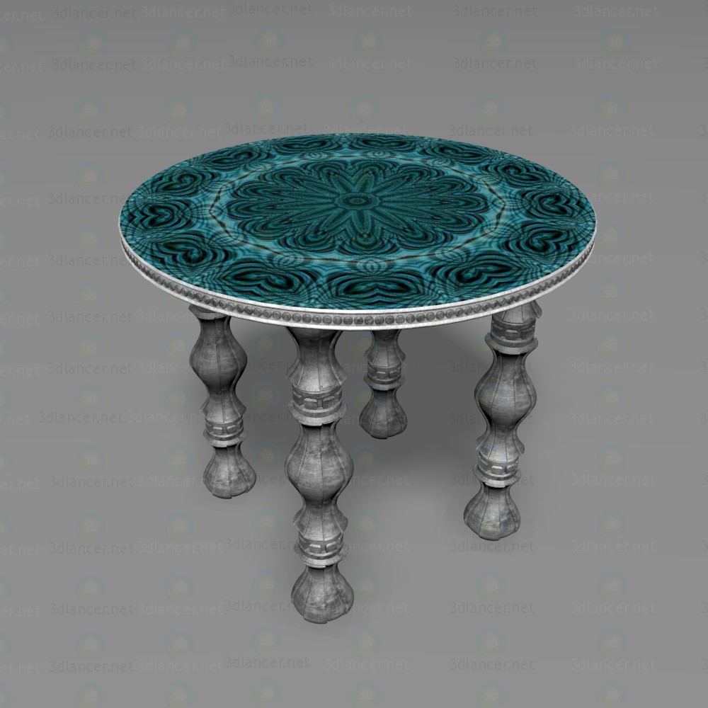 modello 3D di Tondo tavolo comprare - rendering