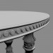 Runder Tisch 3D-Modell kaufen - Rendern