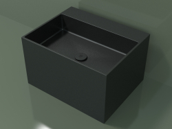 Countertop washbasin (01UN32302, Deep Nocturne C38, L 60, P 48, H 36 cm)