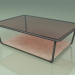 modello 3D Tavolino 002 (Vetro Bronzato, Metallo Fumé, Pietra Farsena) - anteprima