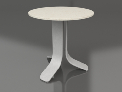 Table basse Ø50 (Gris agate, DEKTON Danae)