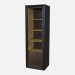 3d model Bookcase with leather trim Don Giovanni Z01 - preview