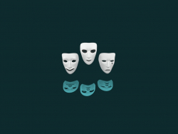 Máscaras teatrales
