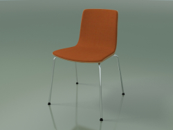 Chair 3934 (4 metal legs, front trim, oak)