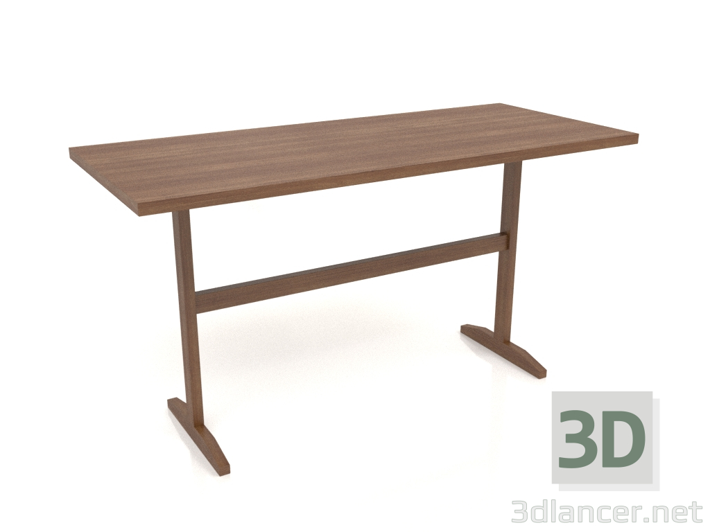 modèle 3D Table de travail RT 12 (1400x600x750, bois brun clair) - preview