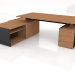 modello 3D Tavolo da lavoro Viga Executive V38L (2344x1801) - anteprima