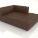 3d model Lounger 177 SOLO with armrest on the left - preview