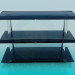 3d model glass Cupboard - preview