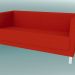 3d model Sofa 2.5 seater, with legs (VL2.5 H) - preview