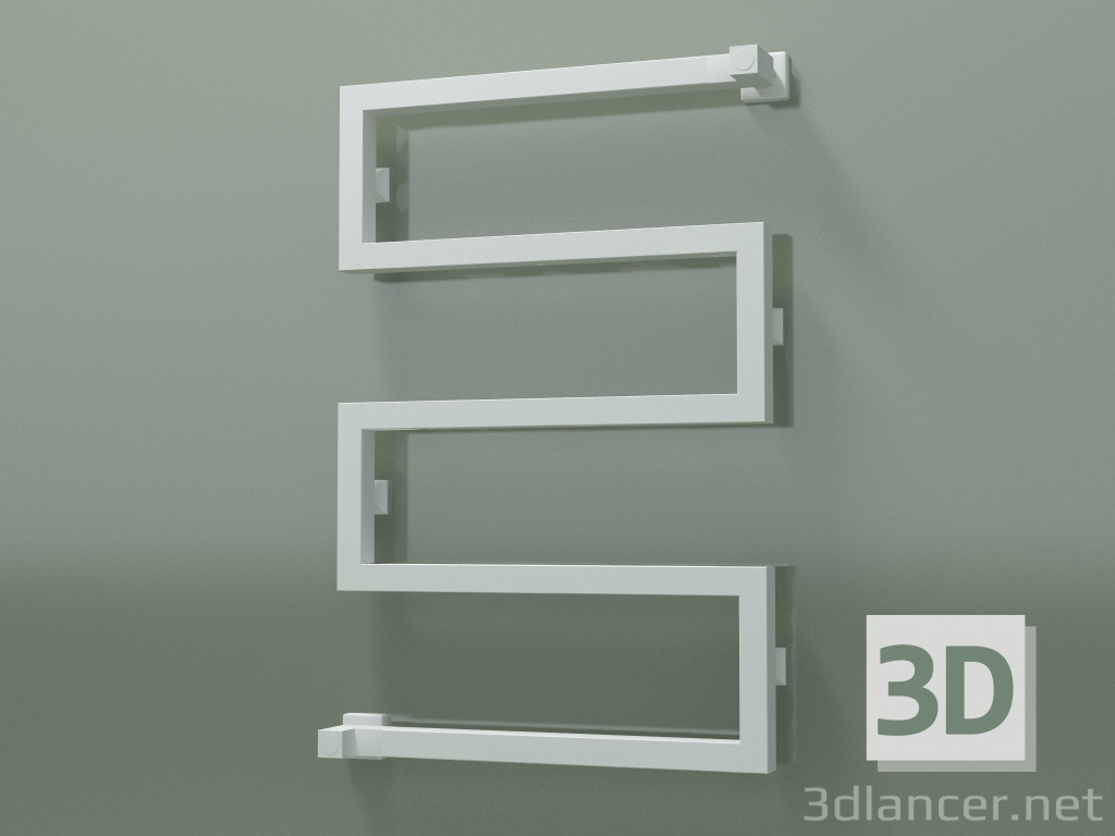 3D modeli Isıtmalı havlu askısı NOVANTA (0705 R9016 (M), beyaz mat) - önizleme