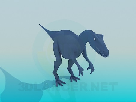 3D Modell Dinosaurier - Vorschau