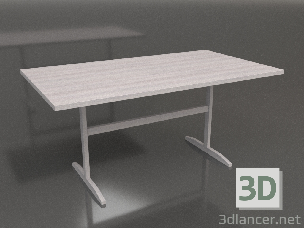 3d model Dining table DT 12 (1600x900x750, wood pale) - preview