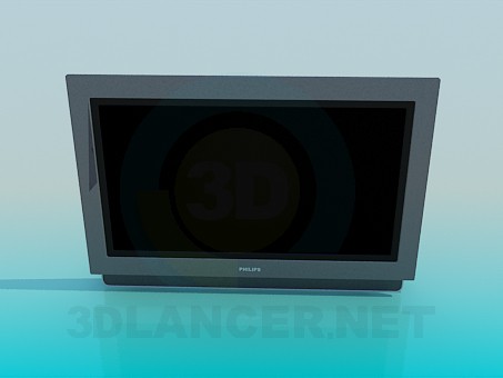 3d модель LCD Philips – превью