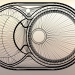 Fregadero oval 3D modelo Compro - render