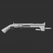 modello 3D fucile da caccia - anteprima
