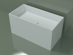 Countertop washbasin (01UN42101, Glacier White C01, L 72, P 36, H 36 cm)