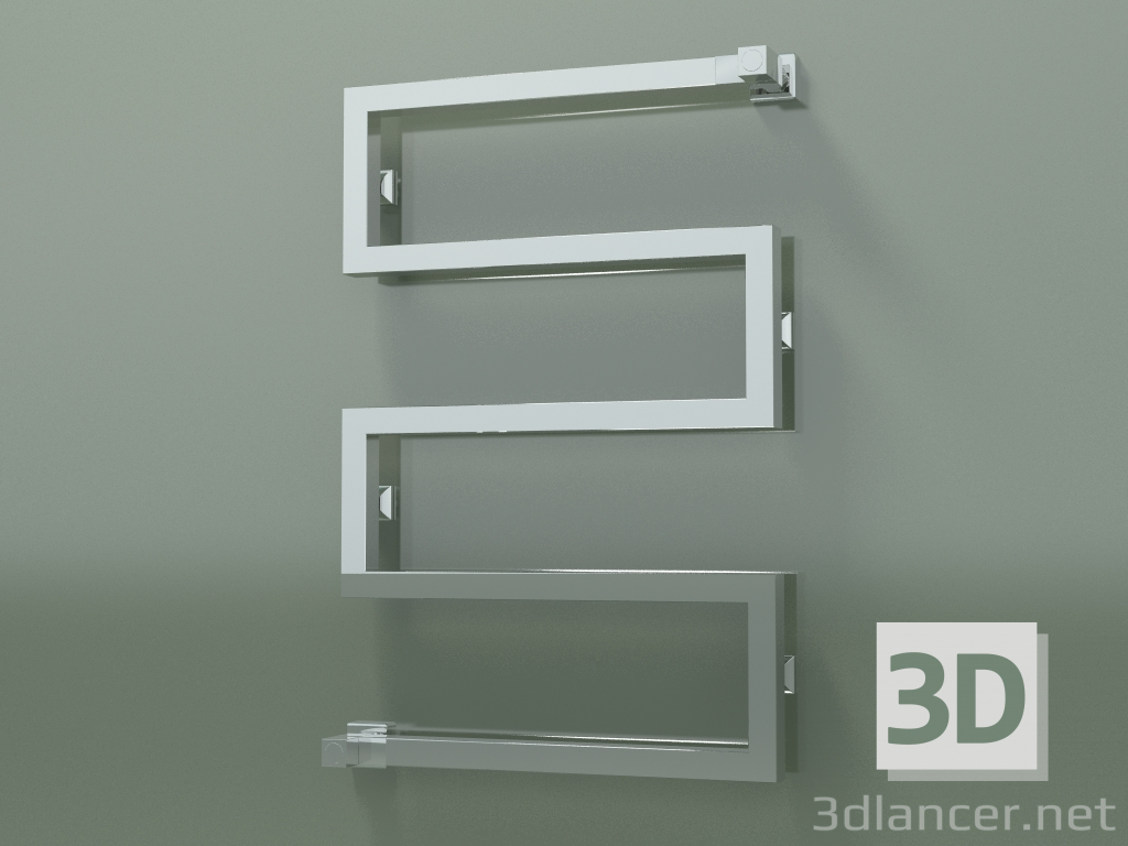 3D modeli Isıtmalı havlu askısı NOVANTA (0705 CH, krom) - önizleme