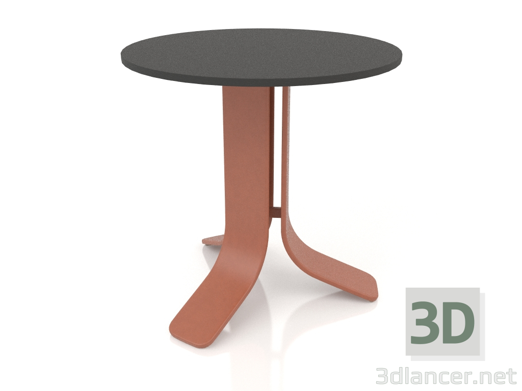 3d model Coffee table Ø50 (Terracotta, DEKTON Domoos) - preview