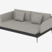 3D Modell Doppel-Sofa Großer Div 186 - Vorschau