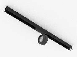 La lámpara LED para la barra colectora magnética (DL18784_01 Negro)