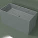 3D modeli Tezgah üstü lavabo (01UN42101, Silver Grey C35, L 72, P 36, H 36 cm) - önizleme