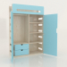 3d модель Шкаф платяной открытый MOVE WC (WBMWC2) – превью