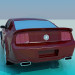 modello 3D Ford Mustang - anteprima