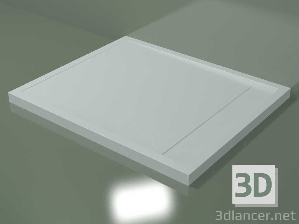 modèle 3D Receveur de douche (30R15241, sx, L 120, P 100, H 6 cm) - preview