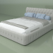 3d модель Кровать двуспальная Леон 1,6 м – превью