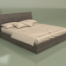 3D modeli Çift kişilik yatak Mn 2018-1 (Mocha) - önizleme