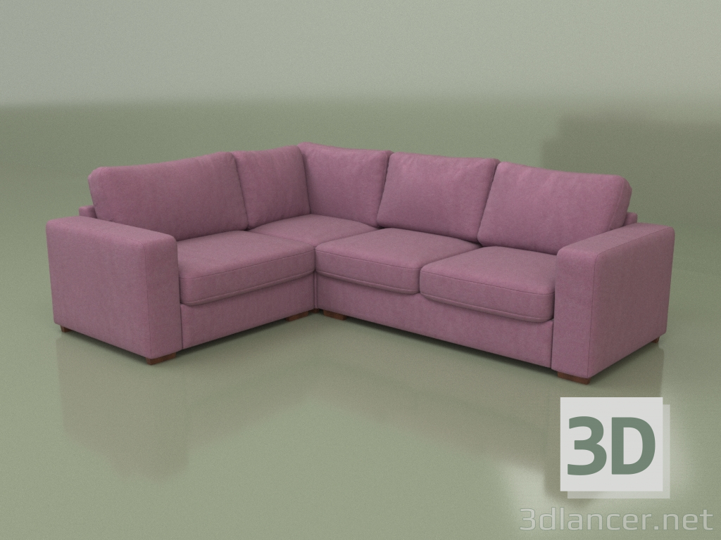 modello 3D Divano angolare Morti (UM, Lounge 15) - anteprima