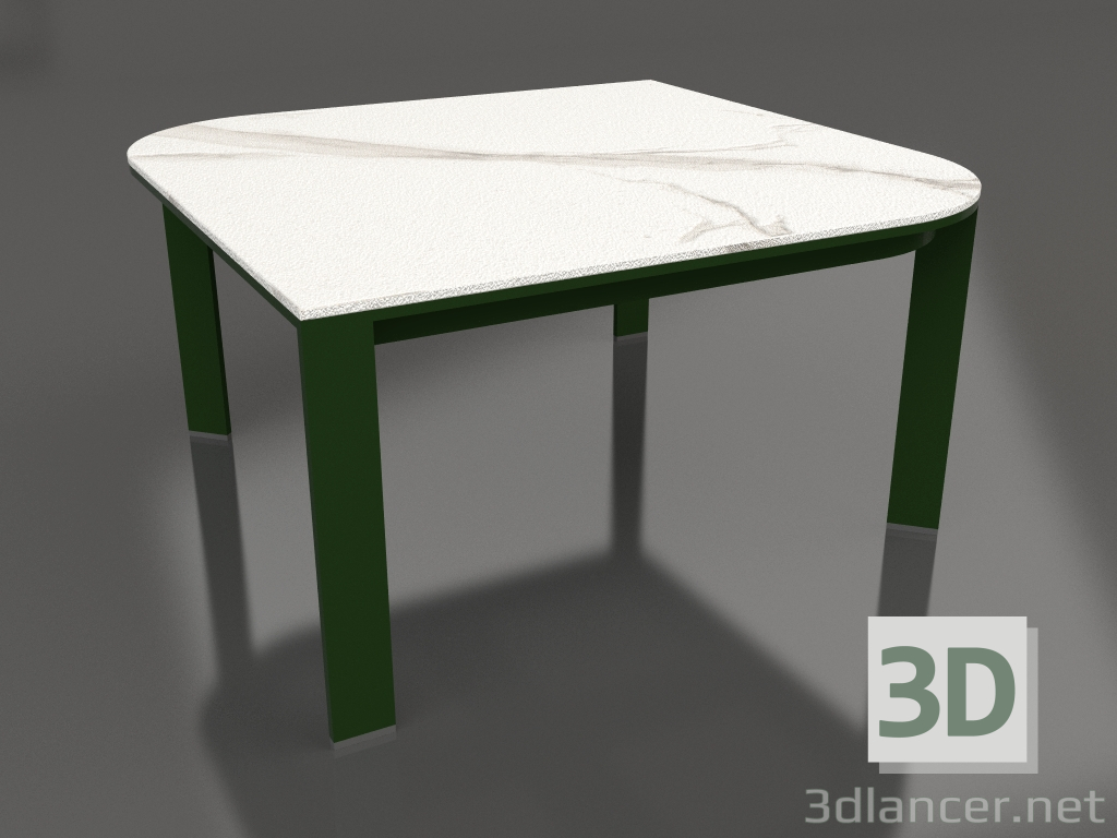 modello 3D Tavolino 70 (Verde bottiglia) - anteprima