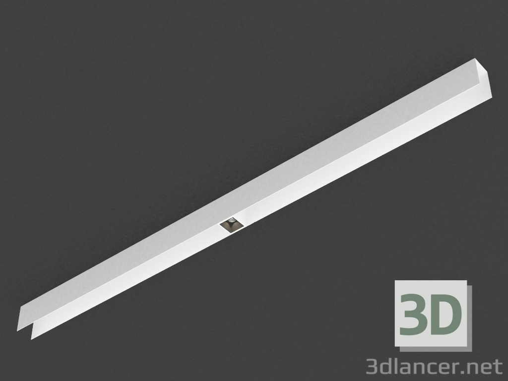 3 डी मॉडल चुंबकीय busbar के लिए एलईडी दीपक (DL18781_01M सफेद) - पूर्वावलोकन