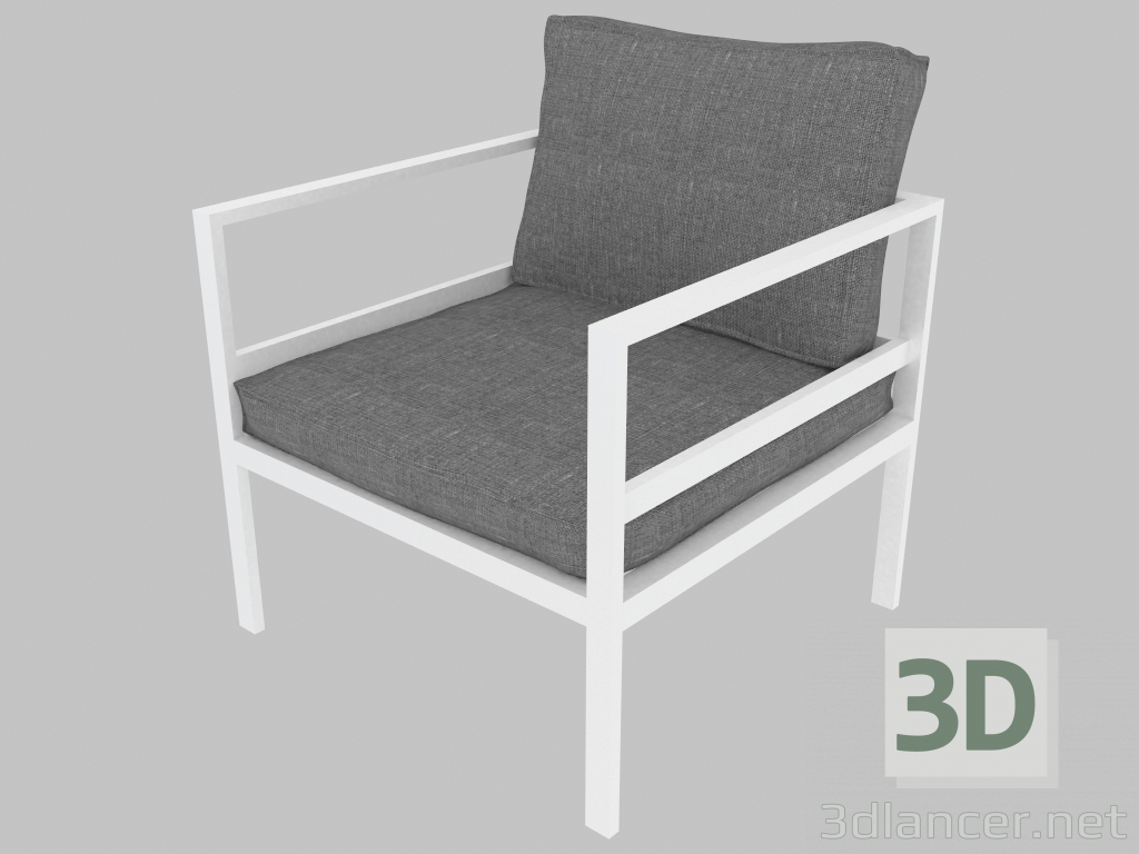 3D modeli Bahçe sandalyesi Leone (4201-5-76) - önizleme