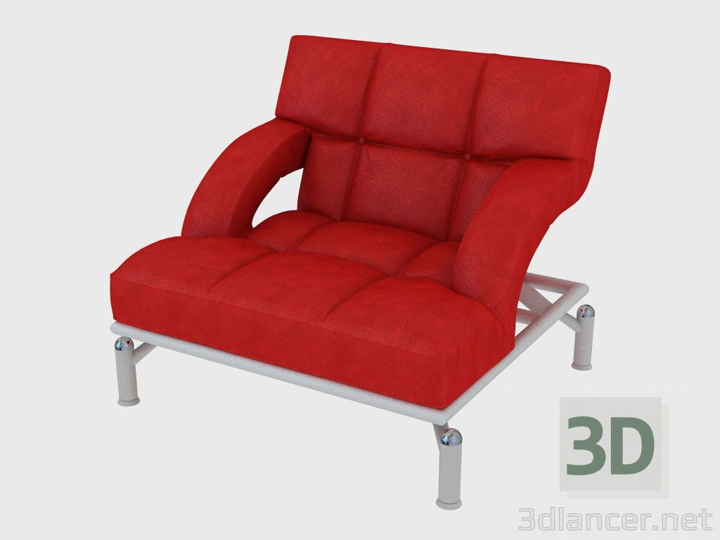 3d модель крісло Фентазі – превью