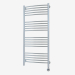 3d model Bohemia curved radiator (1200x500) - preview
