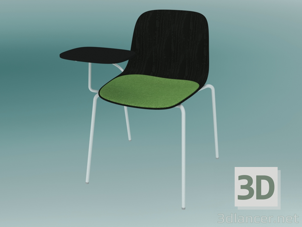 modèle 3D Chaise avec table SEELA (S317) - preview