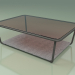 modèle 3D Table basse 002 (Verre Bronzé, Métal Fumé, Luna Stone) - preview