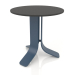3d модель Кофейный стол Ø50 (Grey blue, DEKTON Domoos) – превью