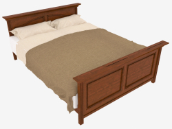 Кровать двуспальная (163х210х80)
