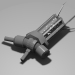 3D Modell Schwerkraftpistole - Vorschau