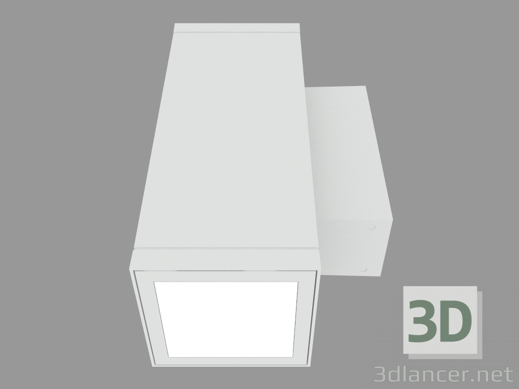 3D modeli Duvar lambası YUKARI AŞAĞI YUKARI (S3862W) - önizleme
